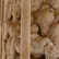 Hornacina en una esquina del claustro. Presentación de Jesús en el templo.